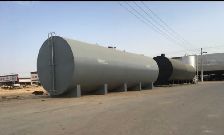 تصنيع خزانات وقود محطة مدفون وفوق الارض حديد سابك